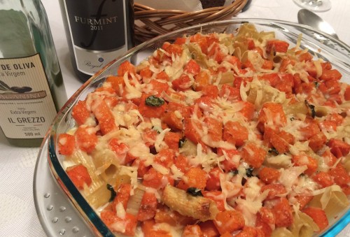 macarrão-de-forno-com-abóbora-hamonização-vinho