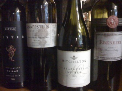 Vinhos Australianos Shirraz